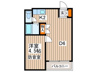 Ｍｕｓｉｃａ　ｓｅ　Ｐｉａｃｅの物件間取画像